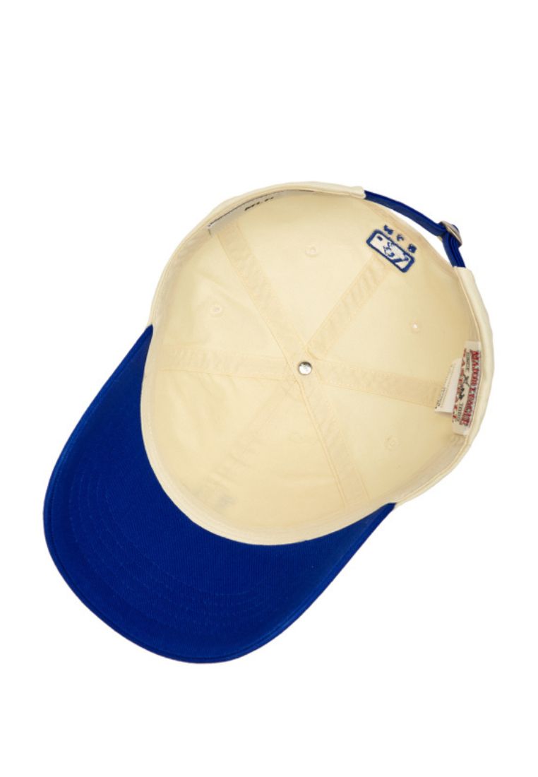 Basic Color Block Unstructured Ball Cap Los Angeles Dodgers cobalt blue
