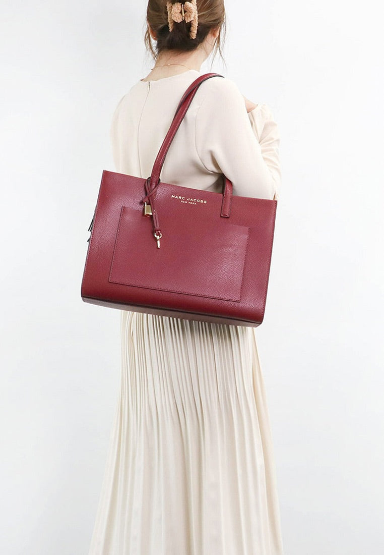 Grind Work Tote Bag Pomegranate