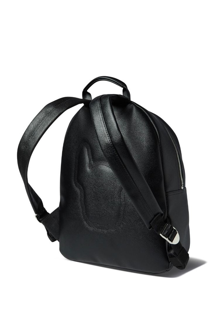 Modern Eco Leather Backpack Black