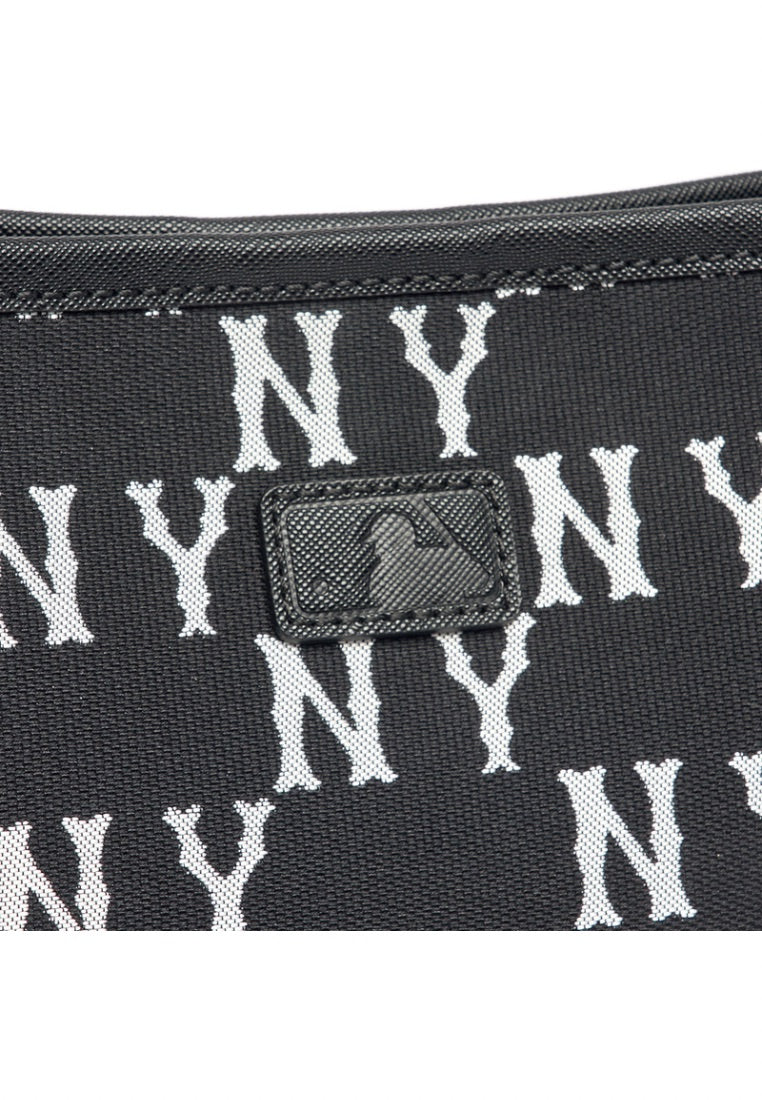 Big Classic MONOGRAM Jacquard New Bucket Bag NEW YORK YANKEES black
