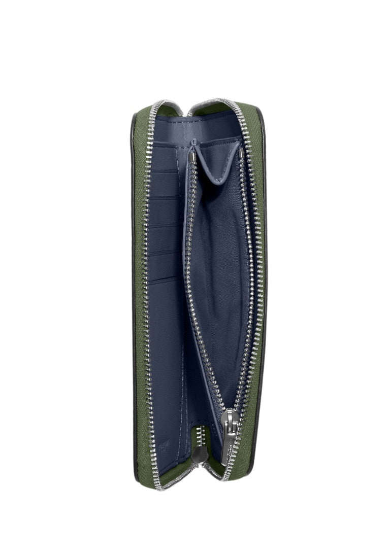 Medium Id Zip Wallet Dark Sage