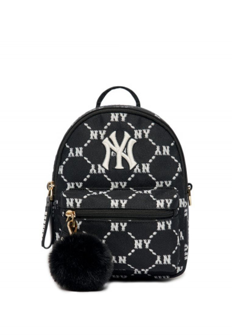 Dia Monogram Jacquard Mini Backpack NEW YORK YANKEES Black