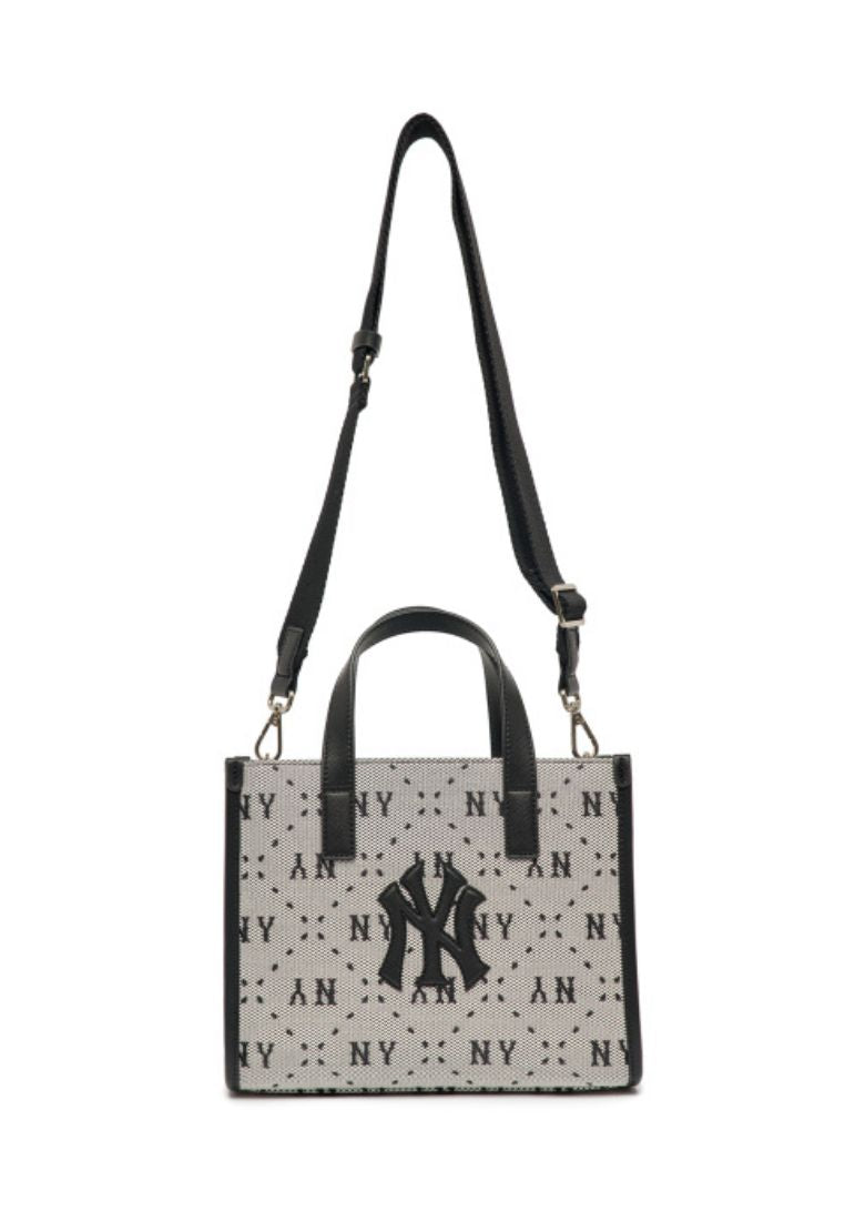 Big Dia MONOGRAM Jacquard S-Tote Bag NEW YORK YANKEES Black