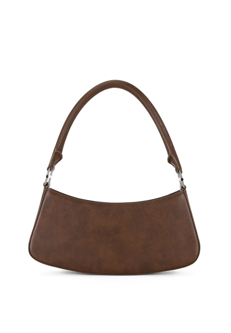 Belted Brocle - Cognac Brown