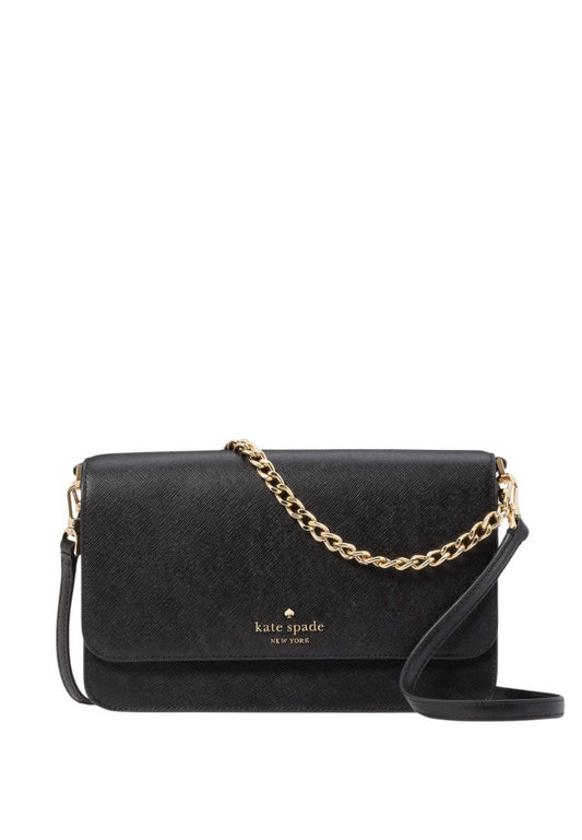 Madison Flap Convertible Crossbody Black