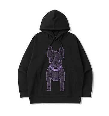 Big Radog Hoodie Natural Black