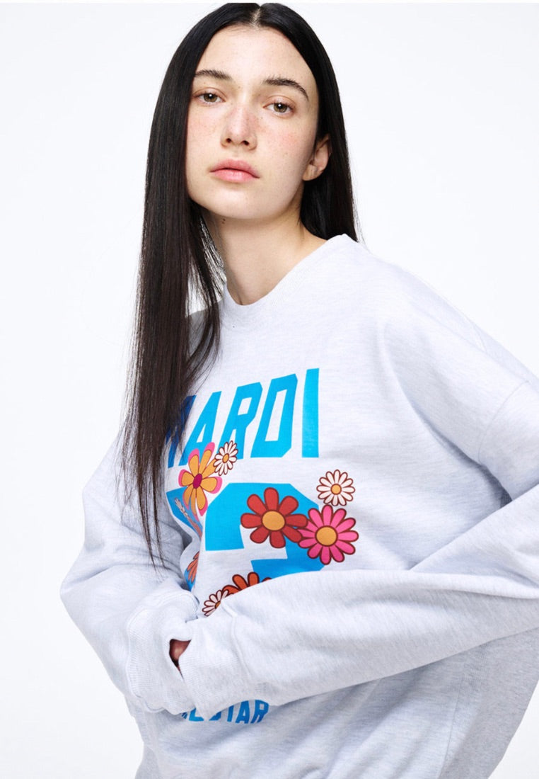 Sweatshirt Numero 23 Heather Sky