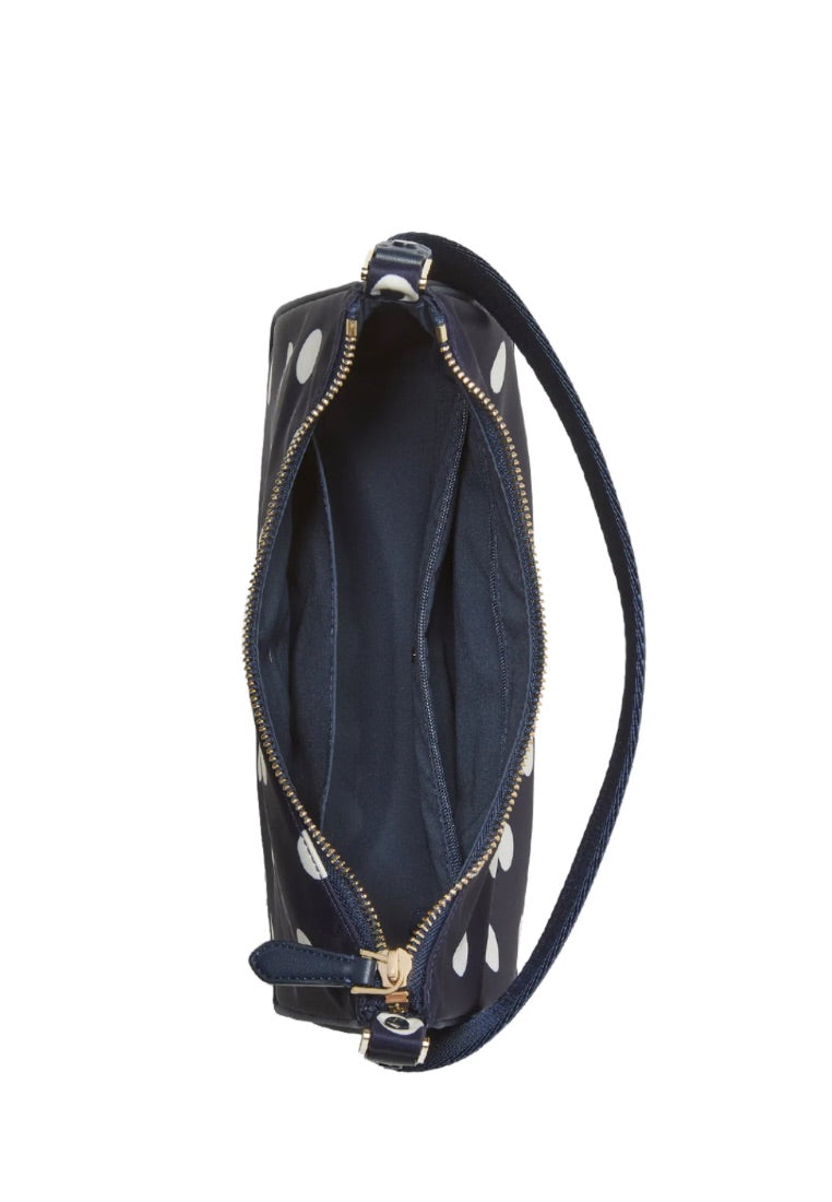 The Little Better Sam Sunshine Dot Small Shoulder Bag Rich Navy