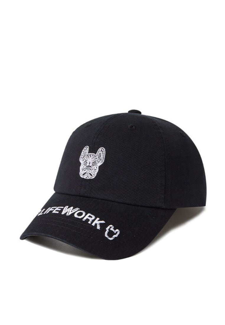 Embroidery Radog Soft Ball Cap Black