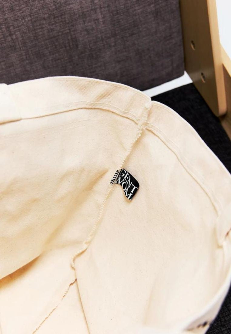 Double Pocket Tote Cream