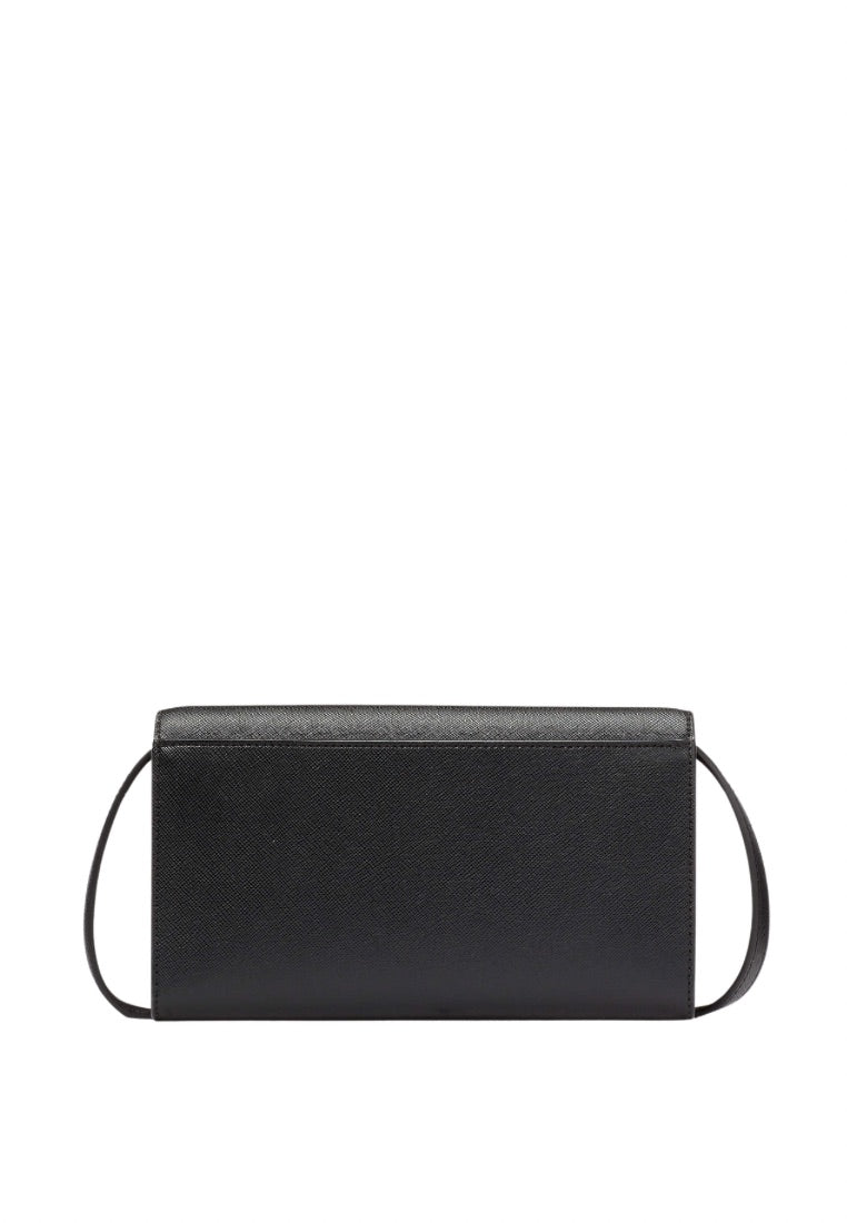 Dana Small Flap Crossbody Black