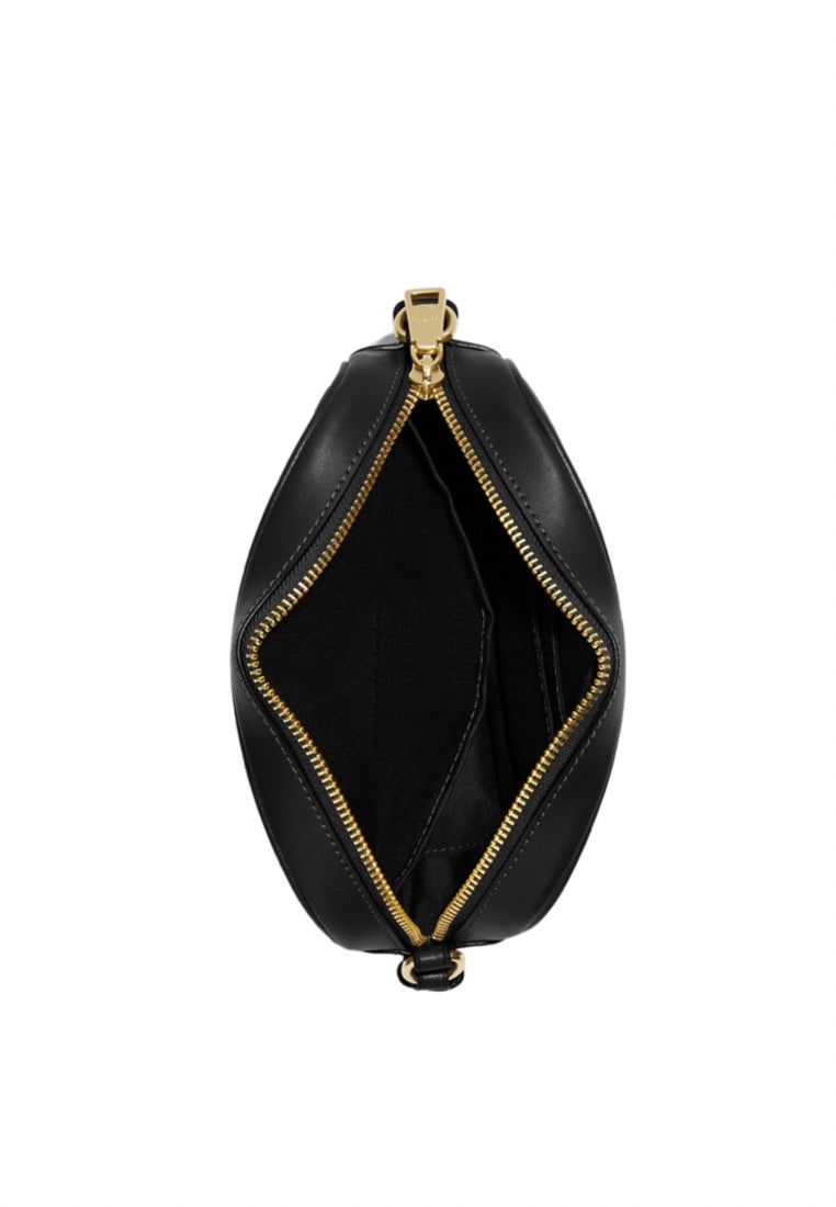 Mini Jamie Camera Bag In Signature Canvas Khaki Black