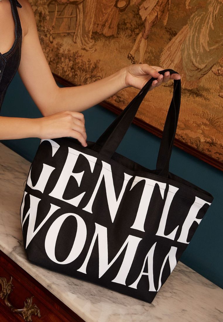 Canvas Tote Bag Black