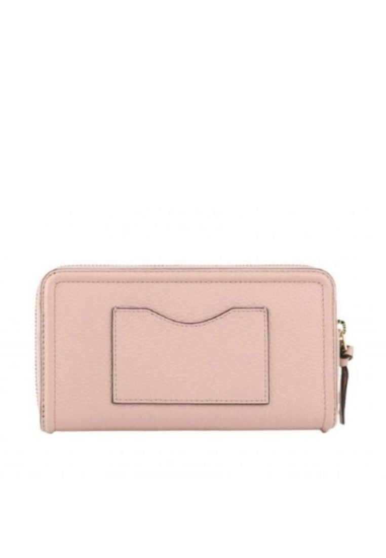 Thea Multi-Gusset Zip Continental Wallet Pink Quartz