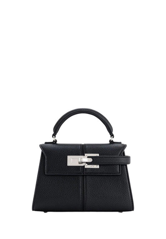 Elise Top Handle Bag - Black