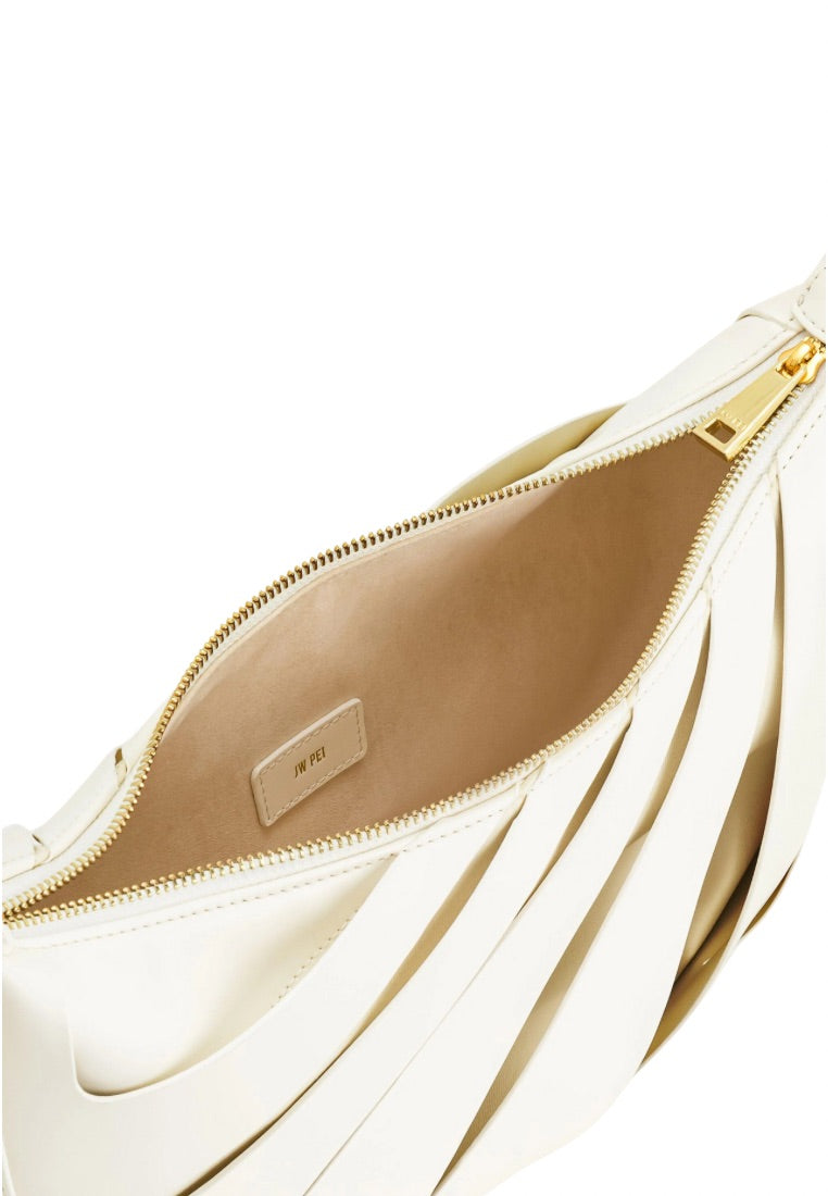Jana Hollow Out Shoulder Bag - White