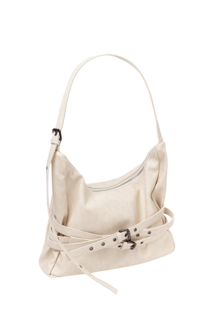 Trio Belt Mug Bag L Savage Cream