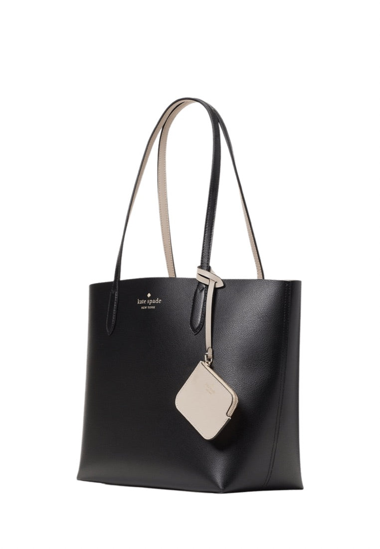 Ava Reversible Tote Black