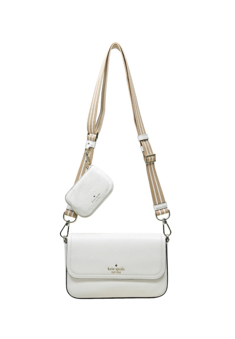 Rosie Flap Crossbody Parchment