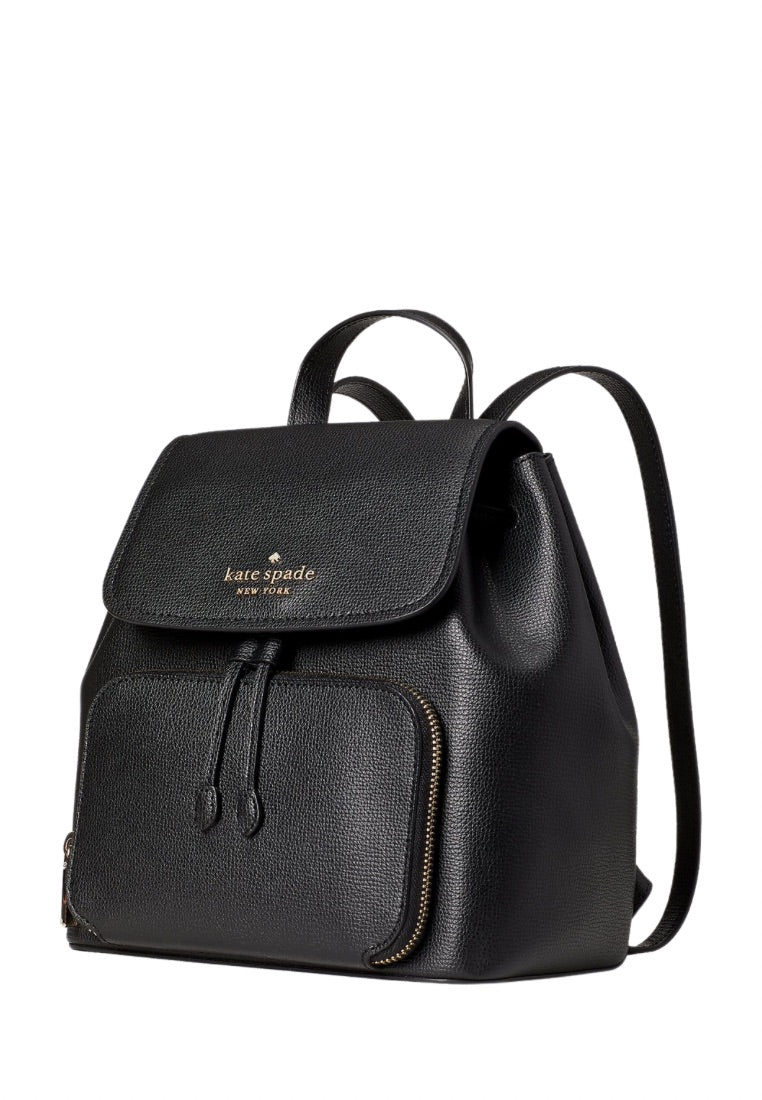 Darcy Flap Backpack Black