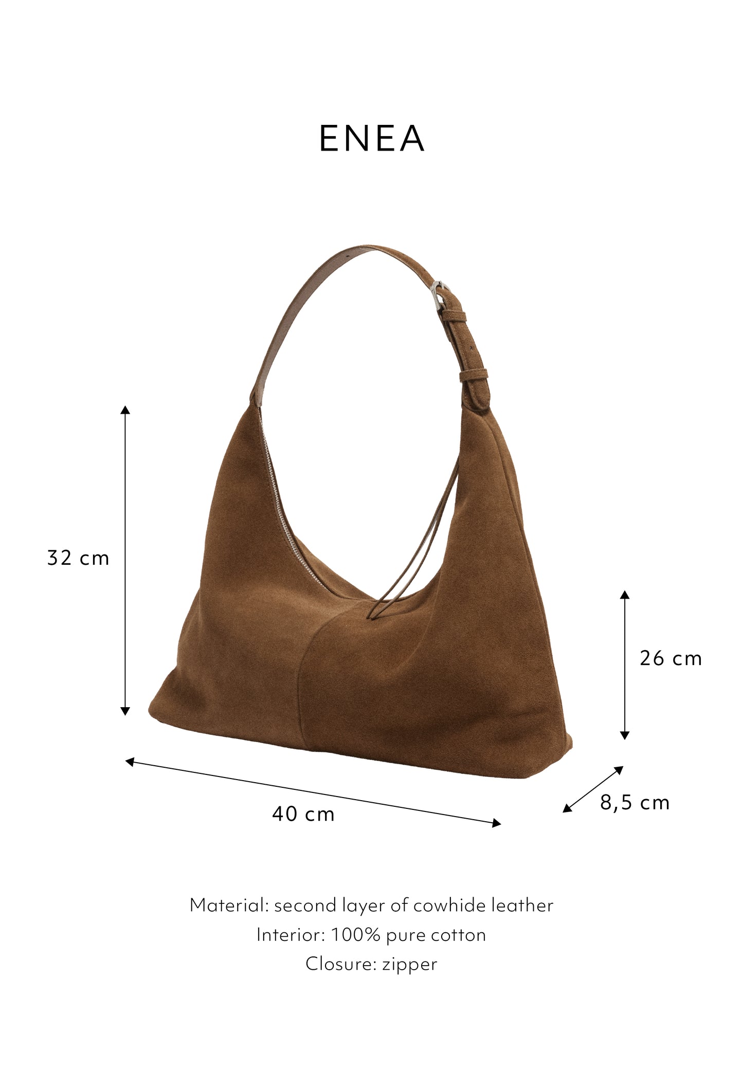 ENEA Suede Brown