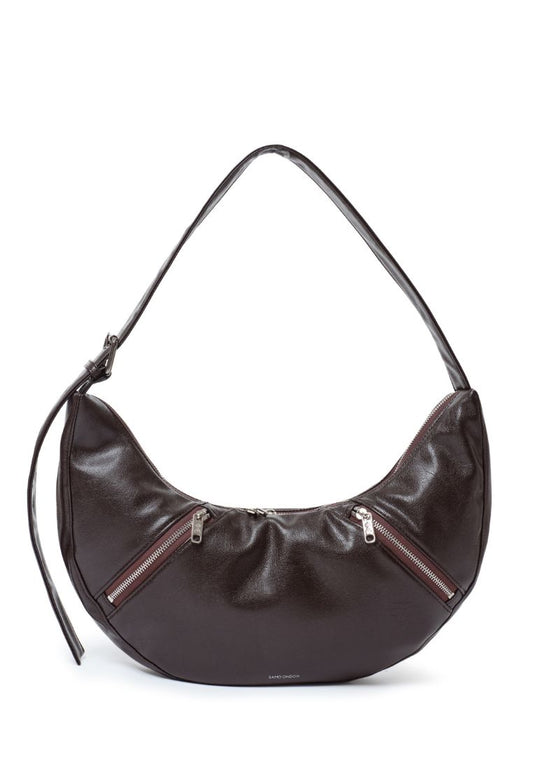 Apple sling Bag M Goat Chocolate