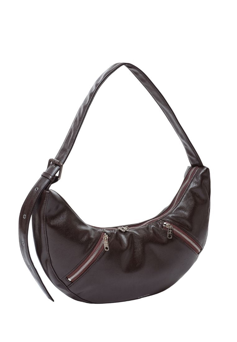 Apple sling Bag M Goat Chocolate