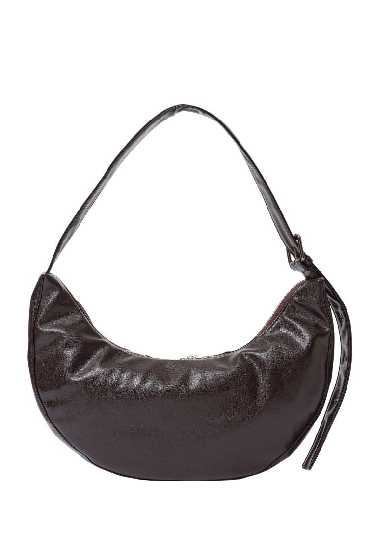 Apple sling Bag M Goat Chocolate