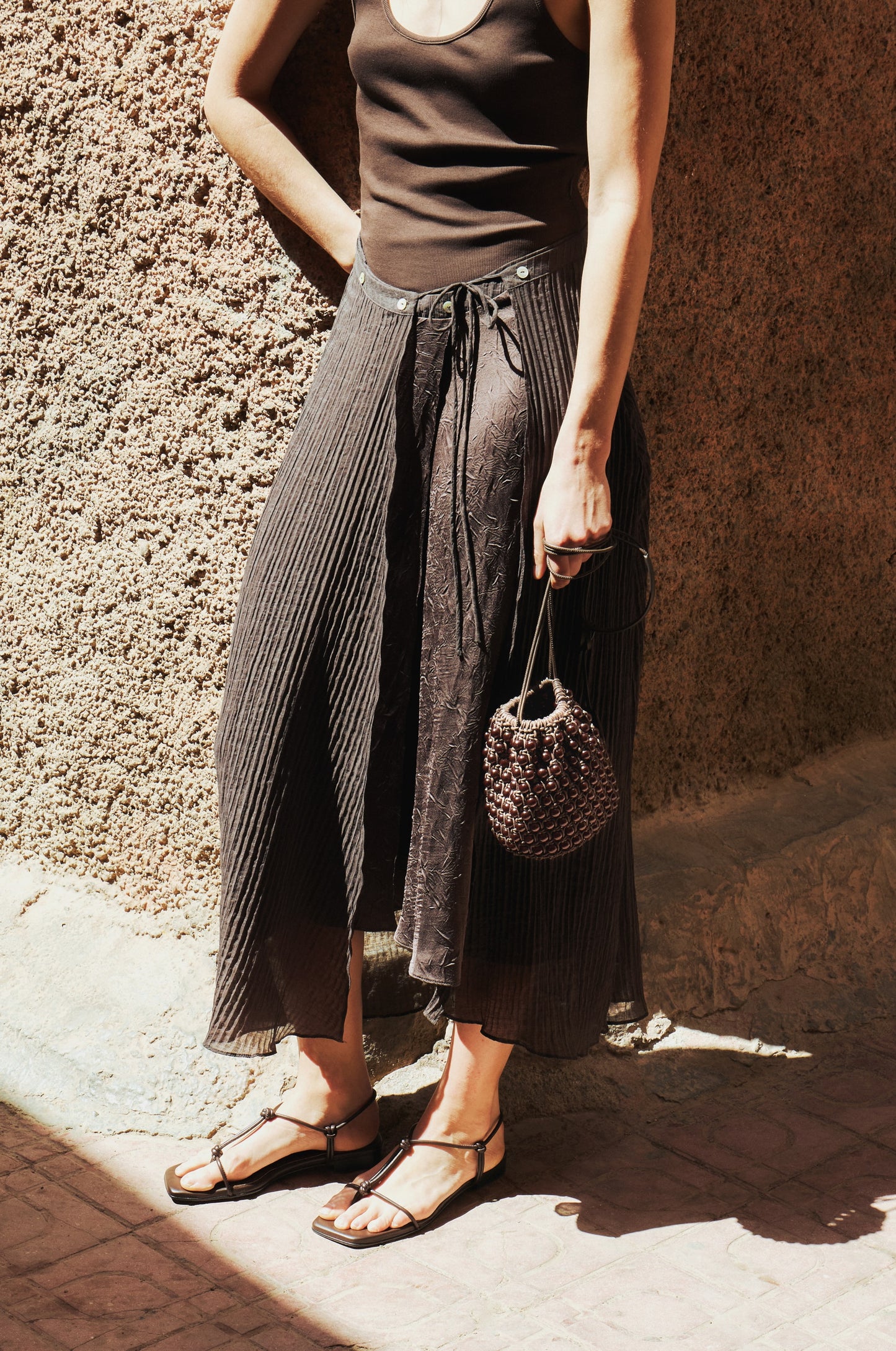 BIJOU BAG oak brown