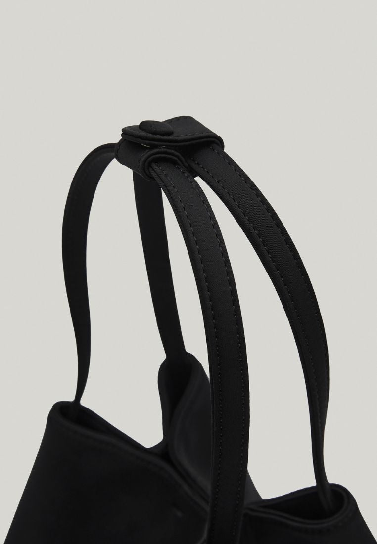 BON BALLON BAG silk black