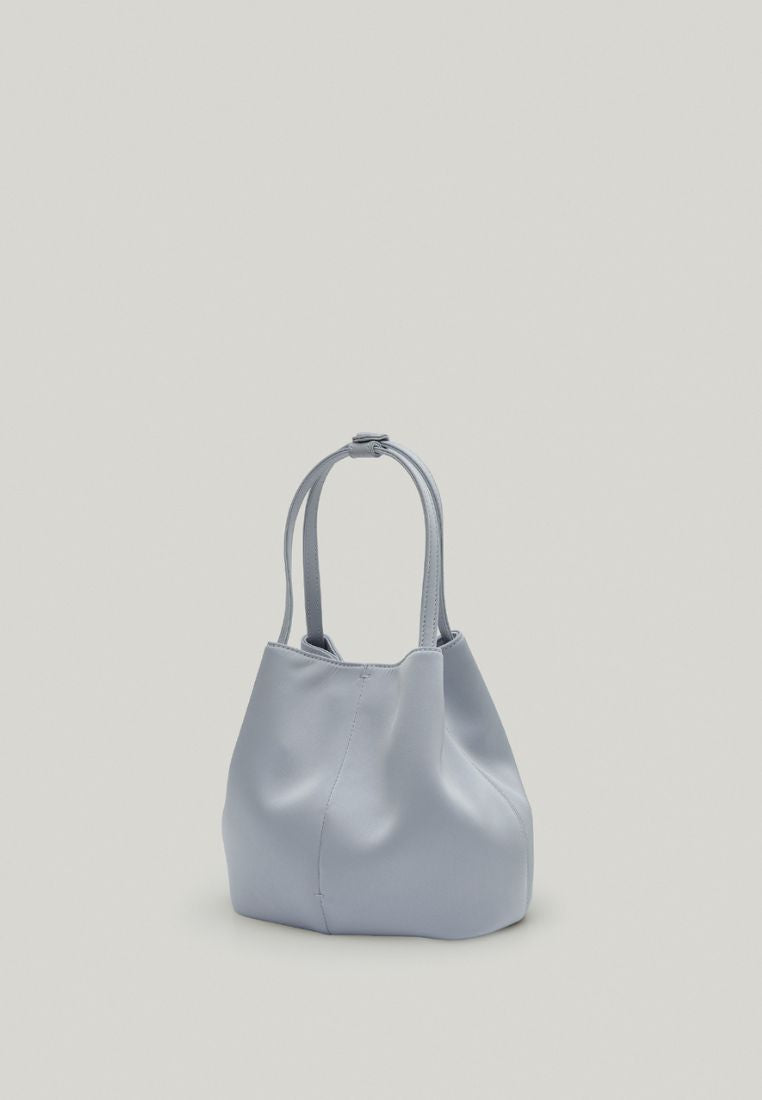 BON BALLON BAG silk blue