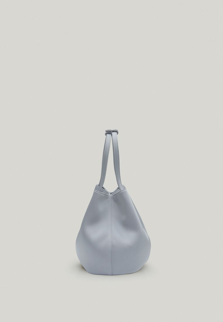 BON BALLON BAG silk blue