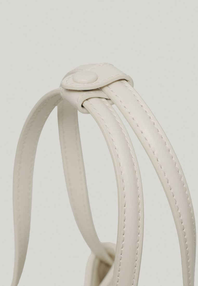 BON BALLON BAG white dove