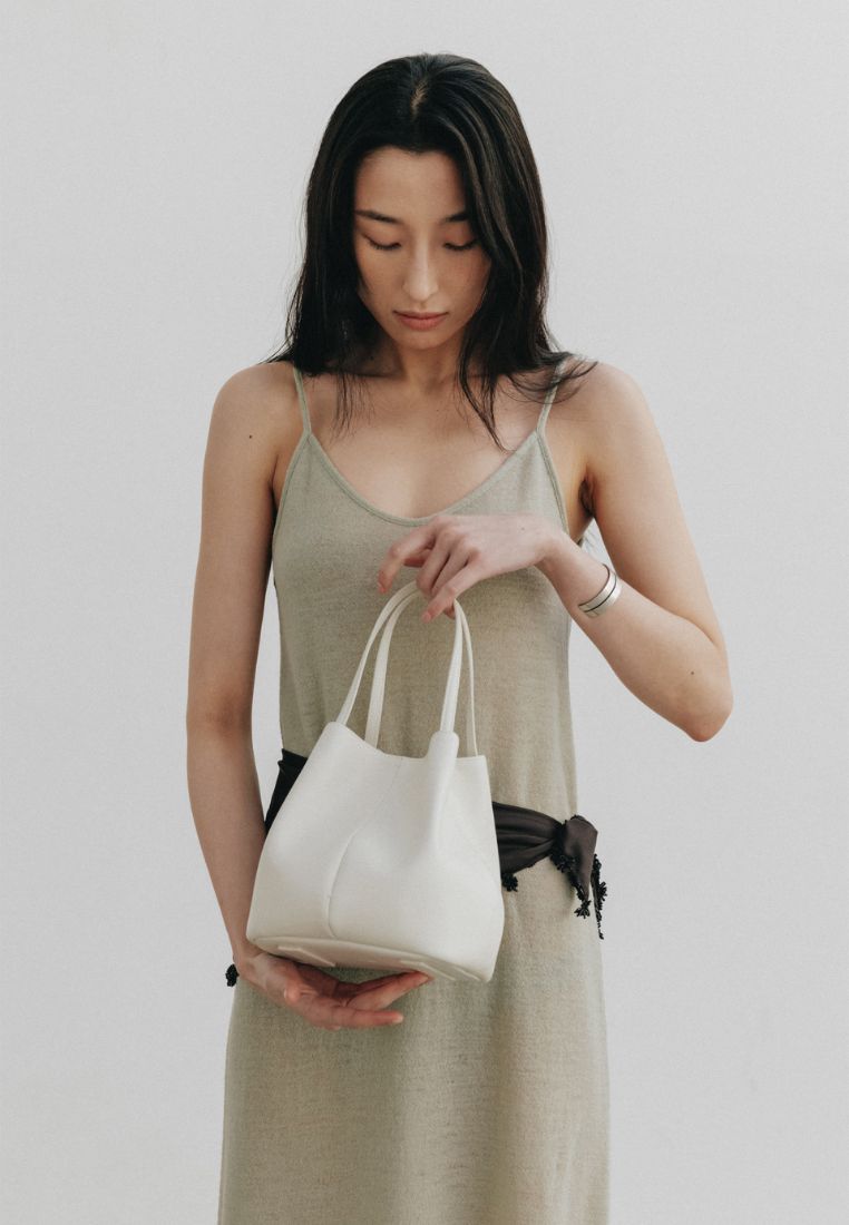 BON BALLON BAG white dove