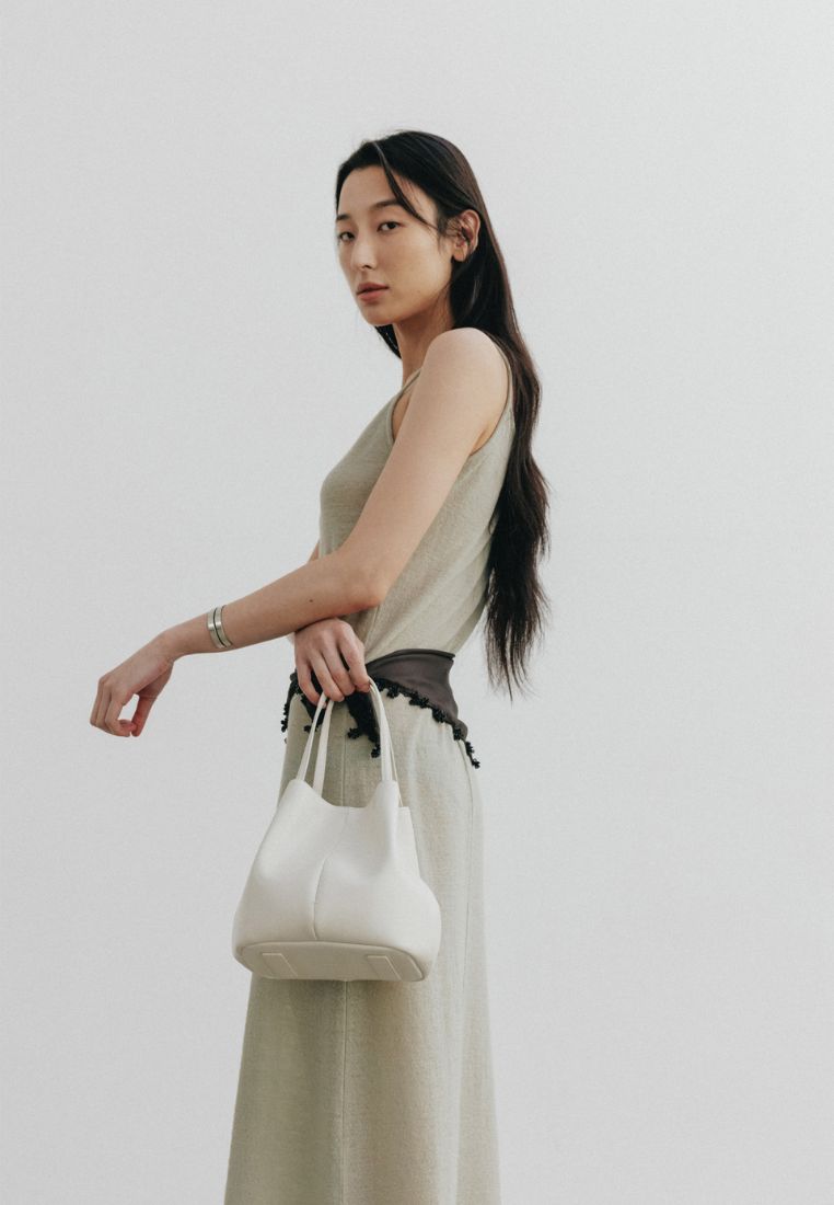 BON BALLON BAG white dove