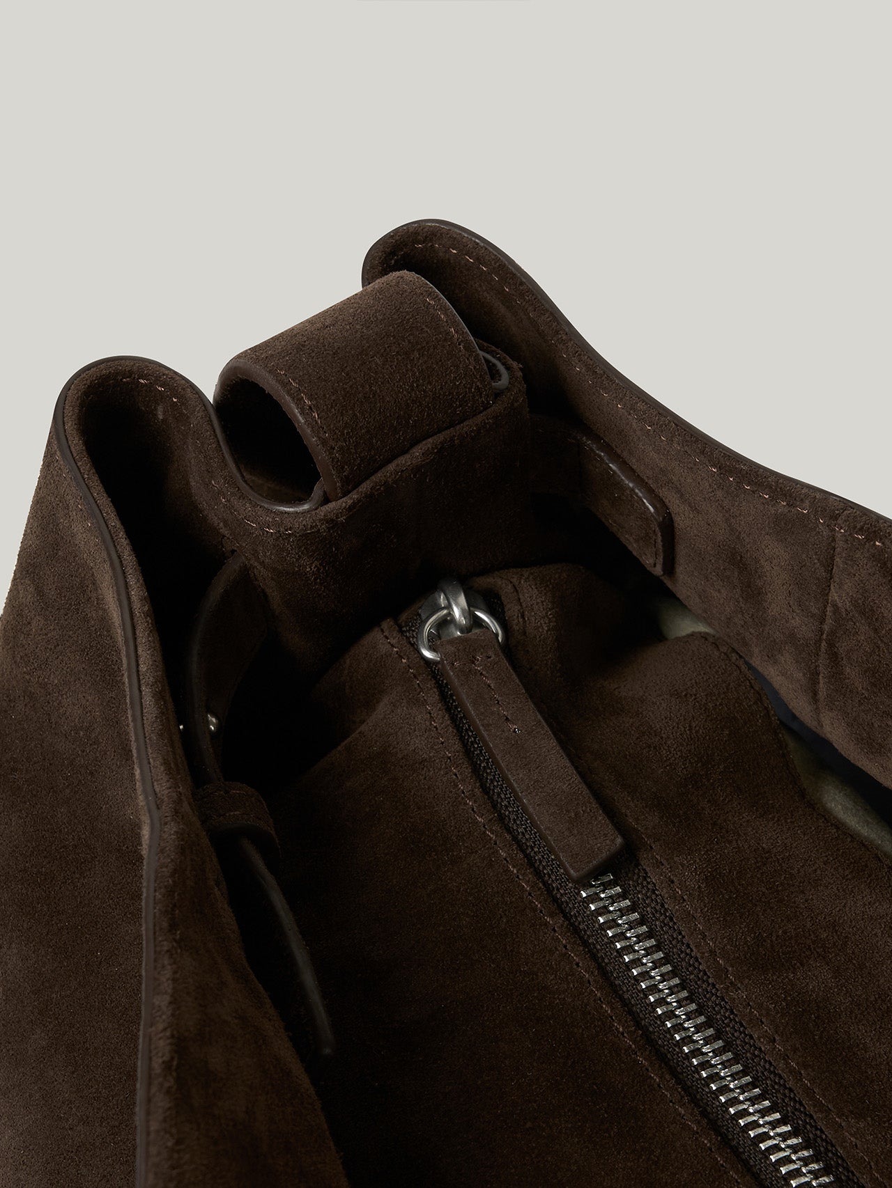 BRISE BAG suede brown