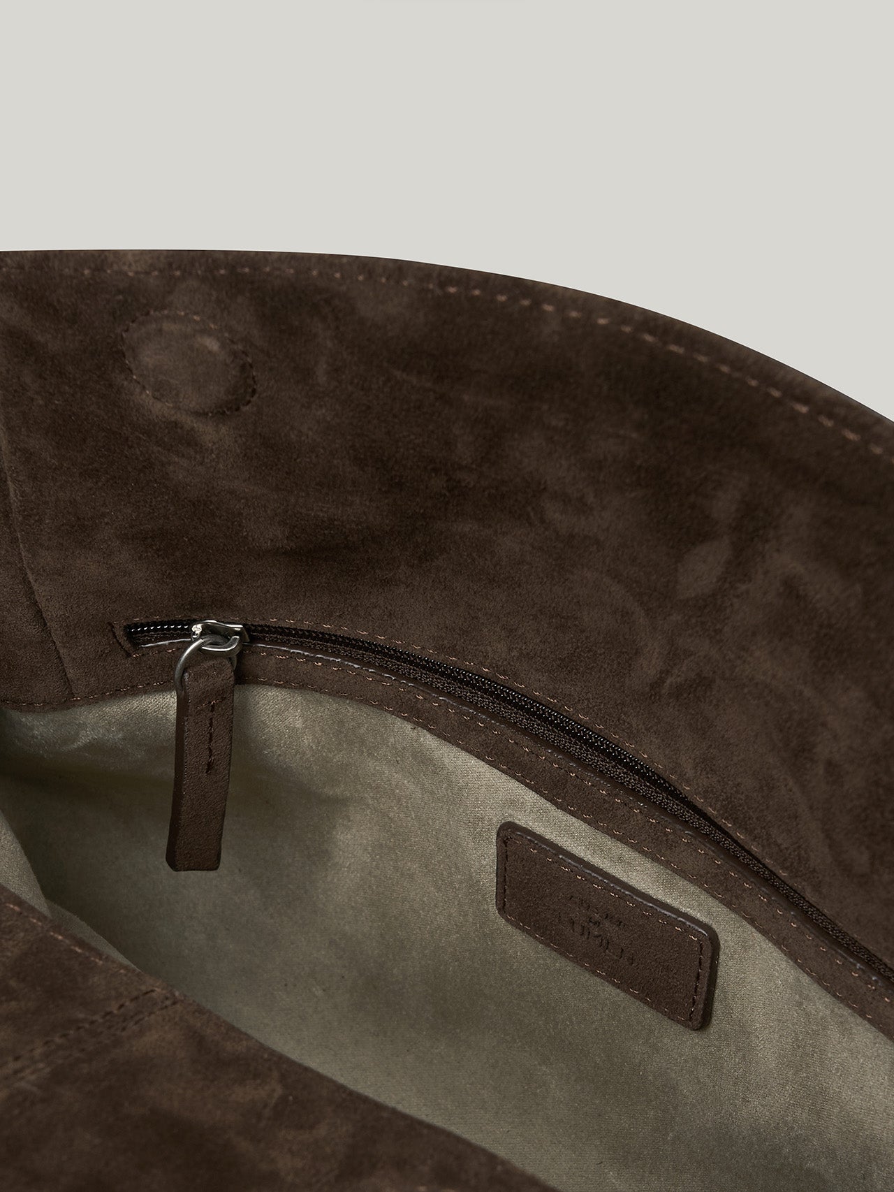 BRISE BAG suede brown