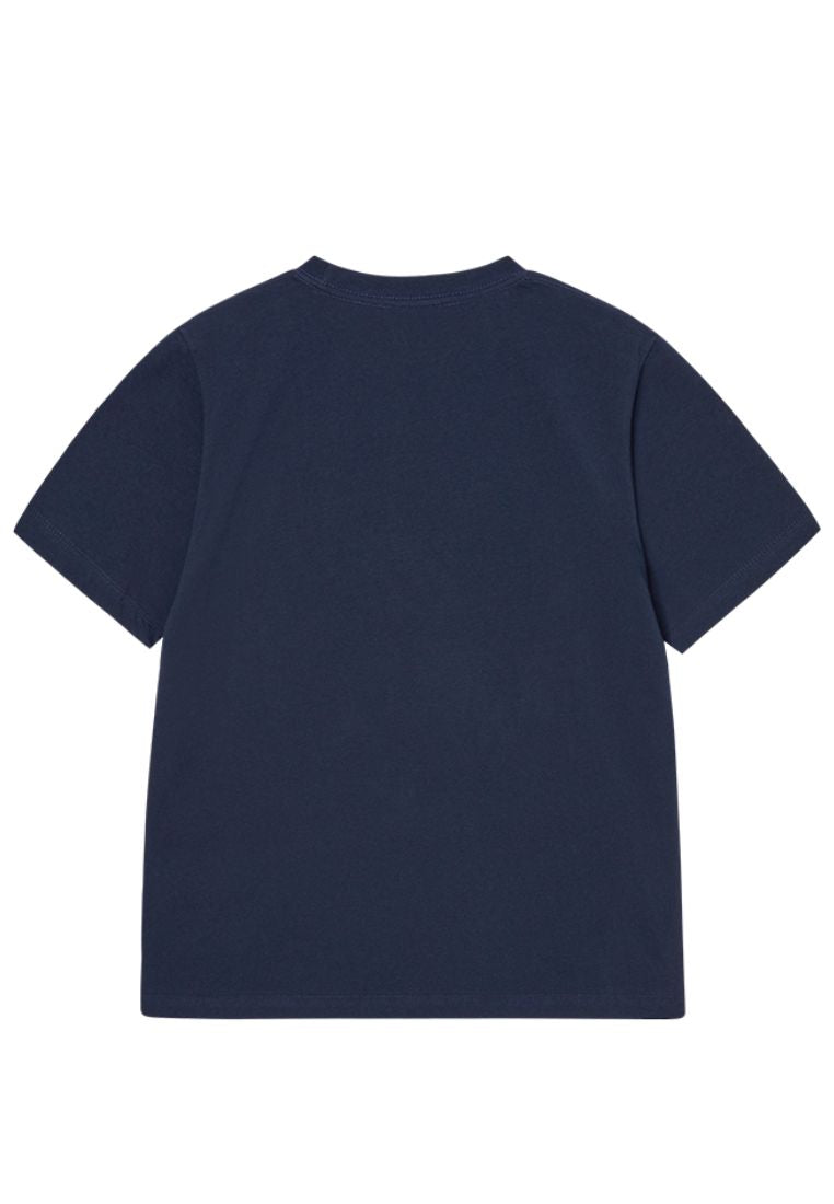 Basic Logo Woman Short Sleeve T-Shirt Dark Navy