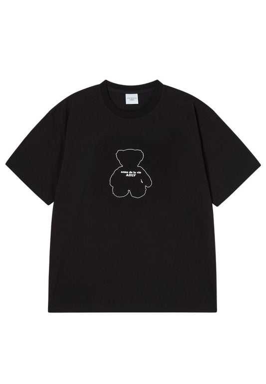 Bear Doll Line Archive Short Sleeve T-Shirt Black