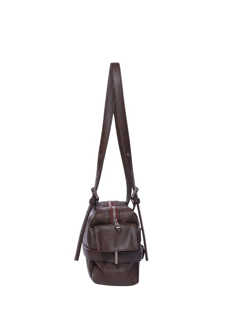 Belt Utility Bag M Brushed Chocolate