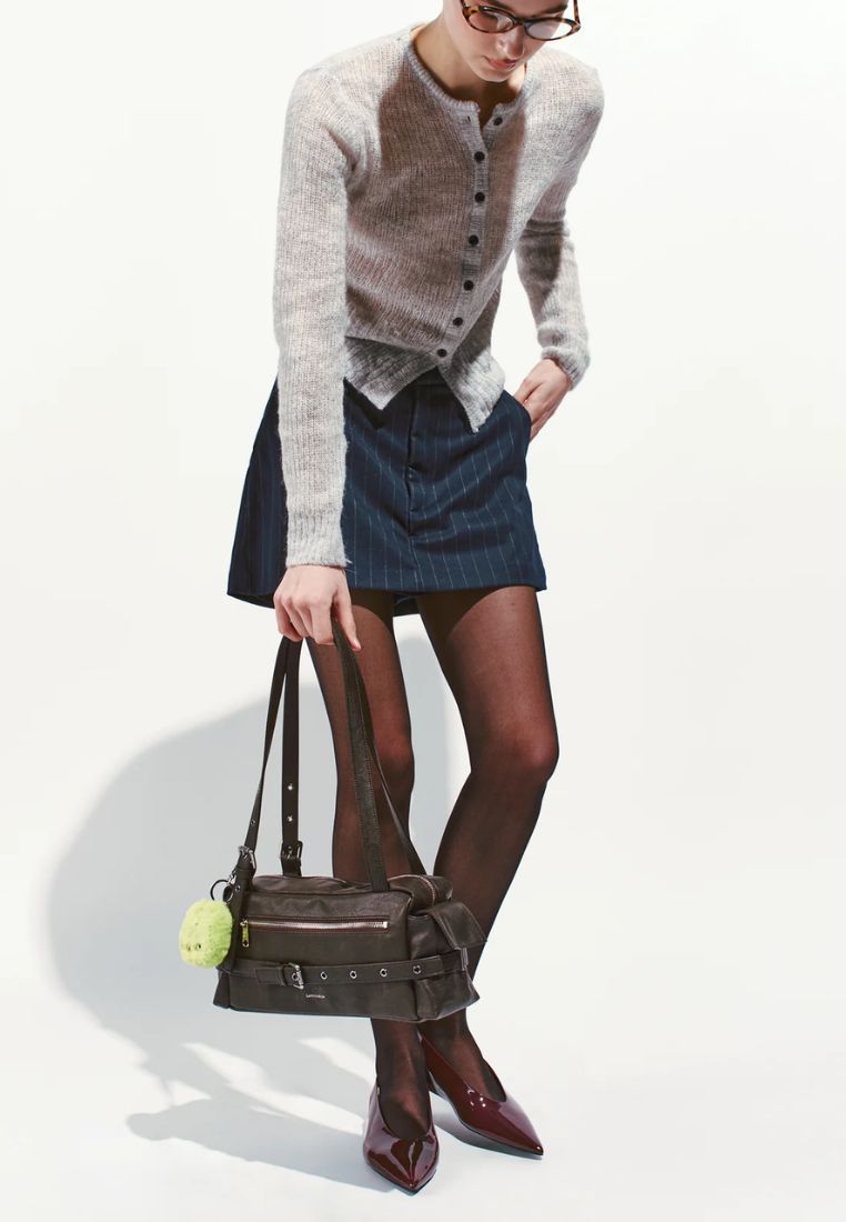 Belt Utility Bag M Brushed Chocolate