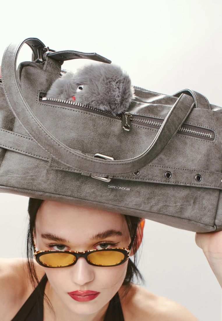 Belt Utility Bag M Brushed Gray