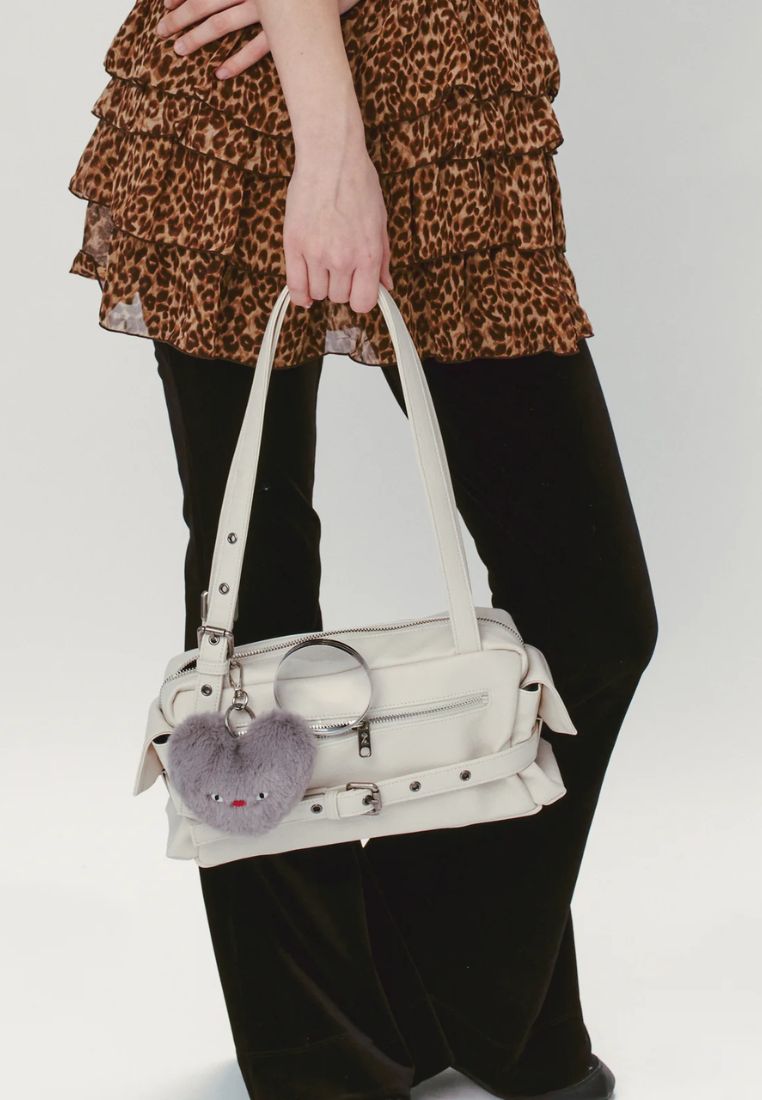 Belt Utility Bag M Nappa Ivory