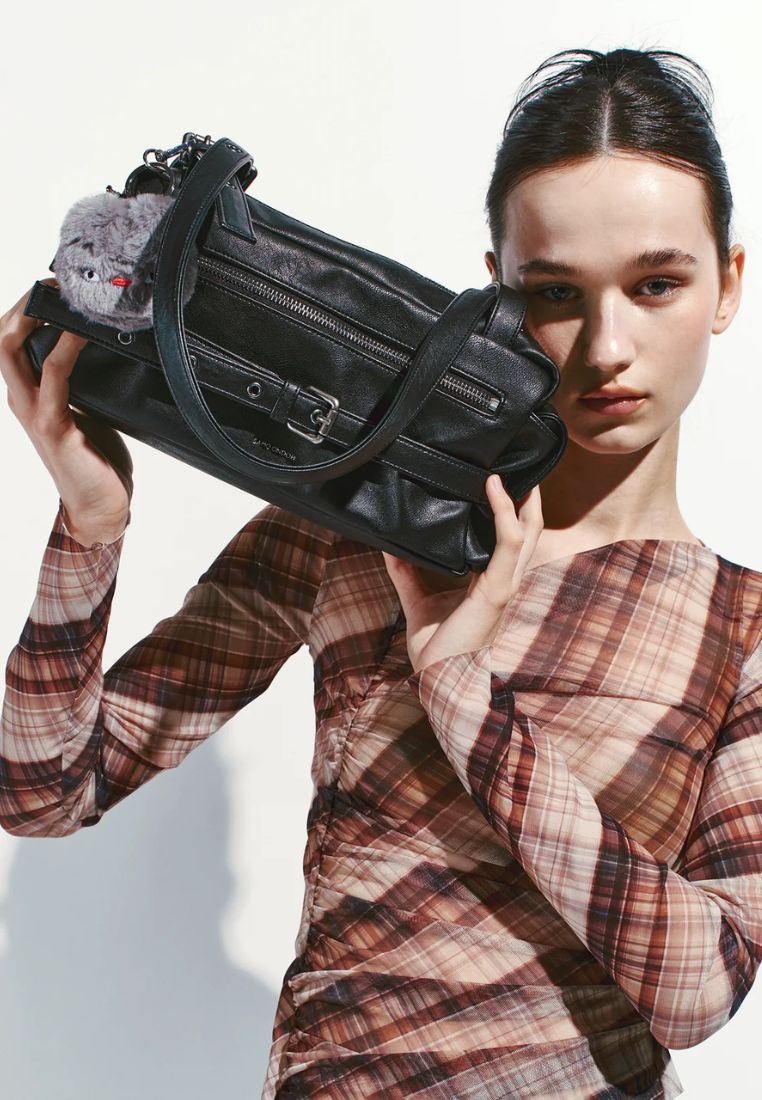 Belt Utility Bag M Nappa Matt Black