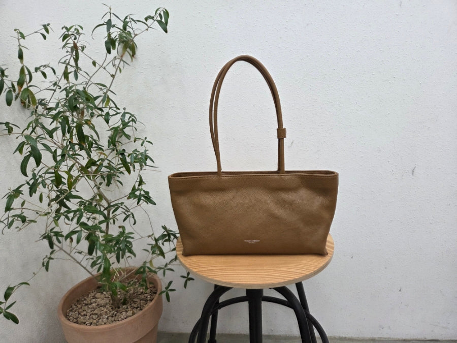 Boat Shopper Washed Light Brown