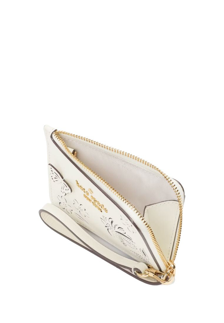 Boxed Madison Perforated Small Wristlet Meringue