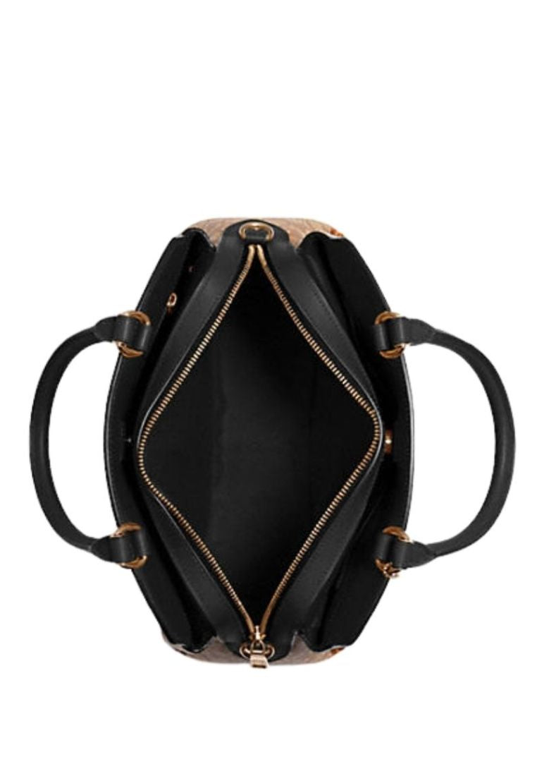 Lillie Carryall In Signature Canvas gold khaki black