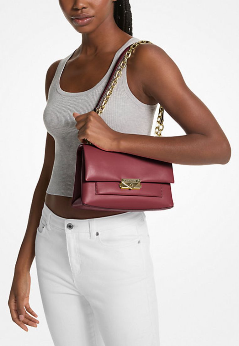 Cece Medium Shoulder Bag Oxblood