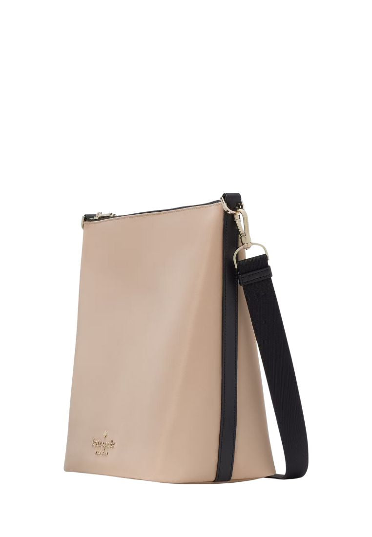 Chelsea Large Duffle Crossbody Warm Beige Multi