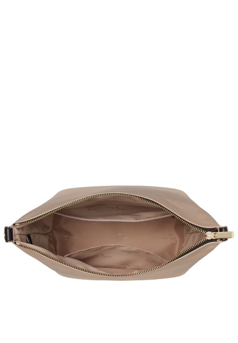 Chelsea Large Duffle Crossbody Warm Beige Multi